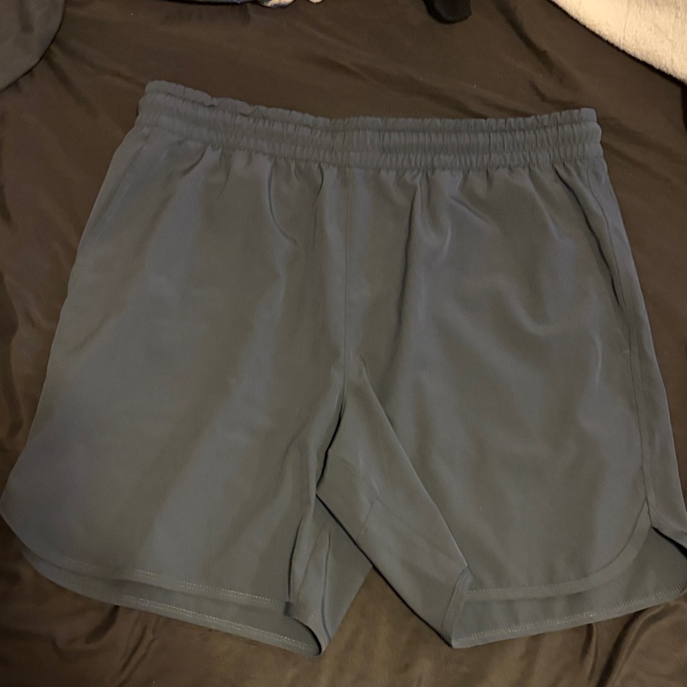 All in Motion Men's Blue Athletic Shorts